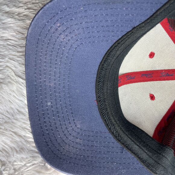 Titleist Hat Cap Mens Small-Medium Red Navy White Golf Preppy Classic Sporty - Picture 9 of 10